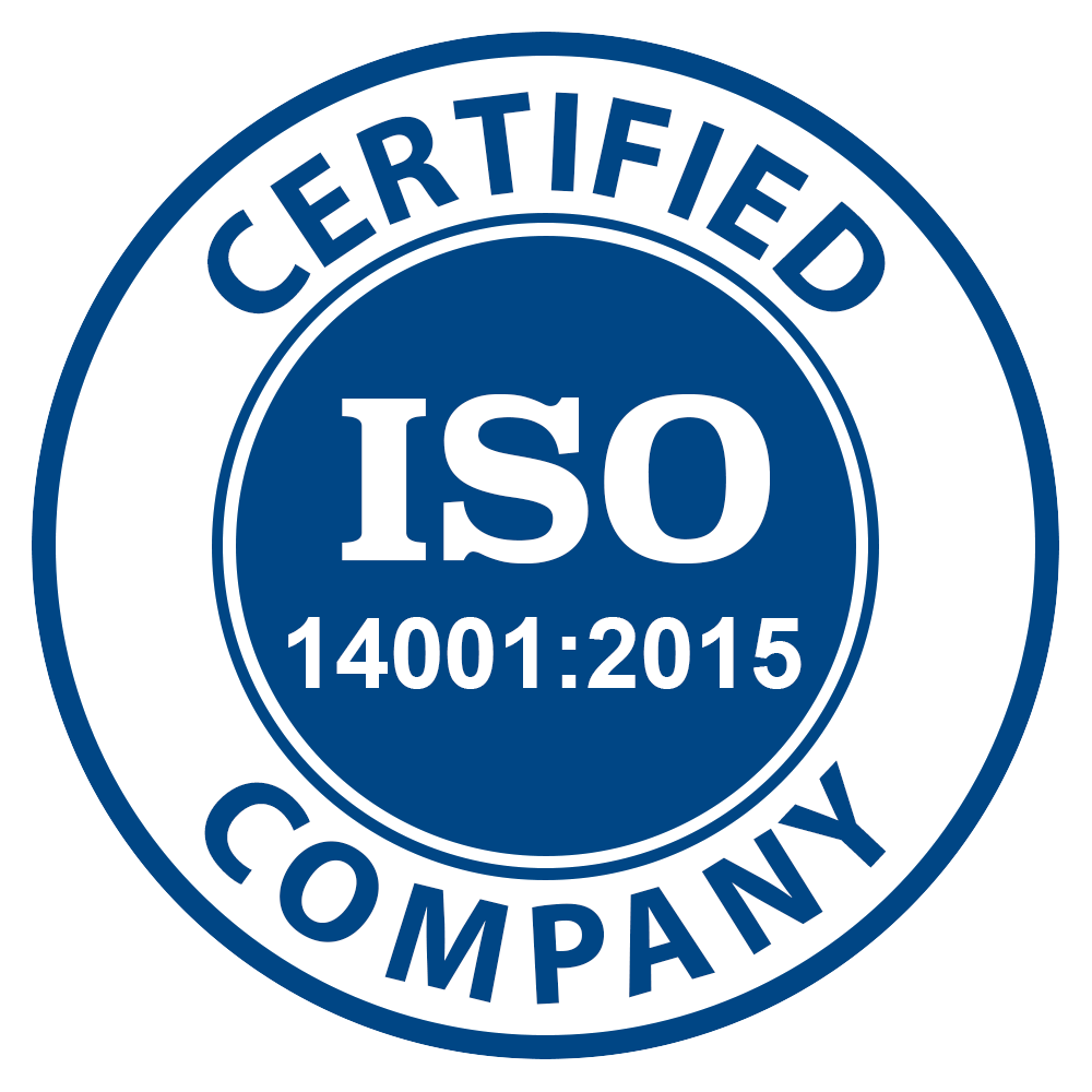 ISO 14001:2015 Certified Company